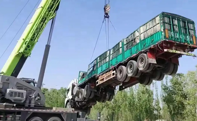路南区道路脱困救援案例
